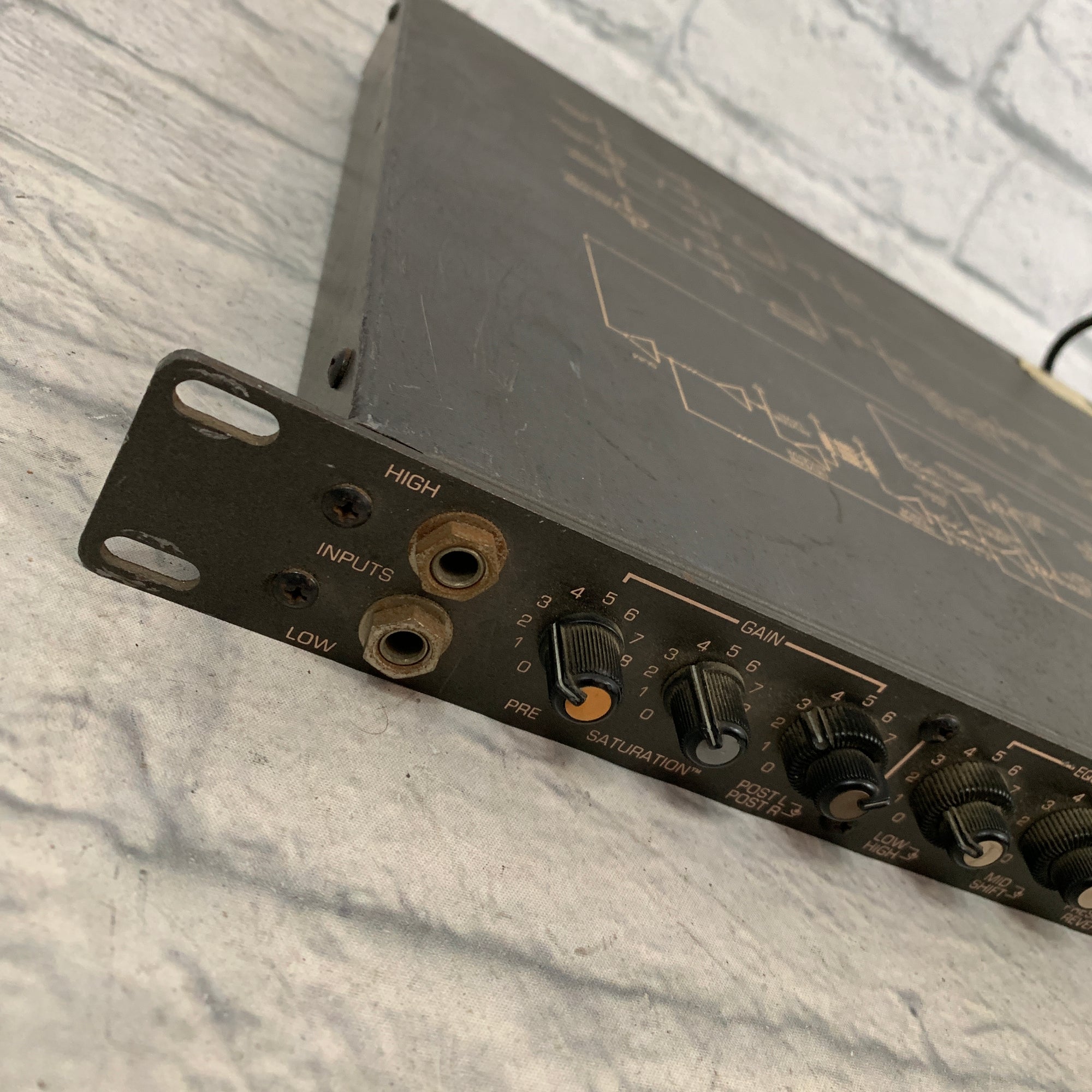 Peavey PGP 20 Stereo Instrument Preamp Missing Effect Send Knob