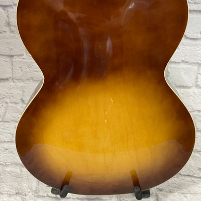 Vintage 1960s Airline Arch Top Hollow Body Guitar