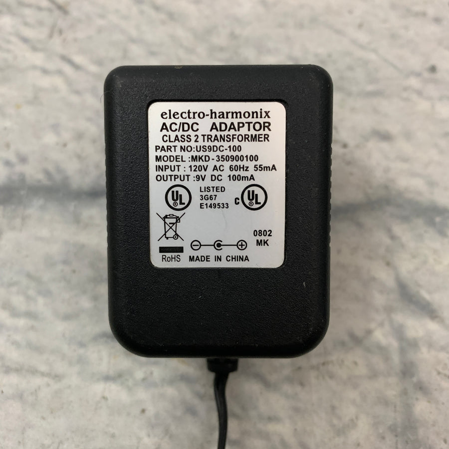 Electro-Harmonix US9DC-100 9V DC +tip Power Supply