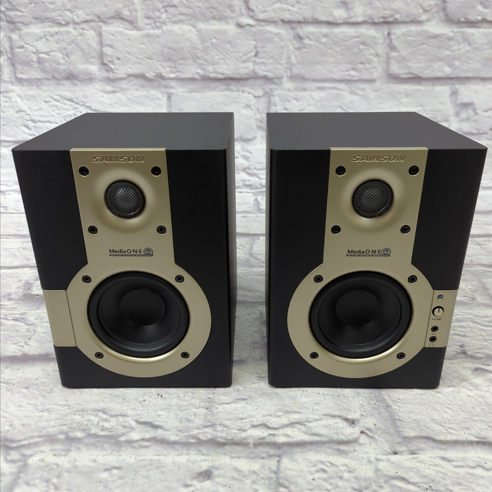 Samson Mediaone 4a Active Studio Monitors (pair) - Evolution Music