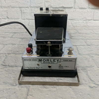 Vintage 1970s Morley RWV Rotating Wah Volume Overdrive Chorus Pedal with Case