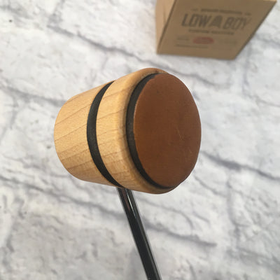 Lowboy Lightweight Leather Tip Kick Drum Beater (E)