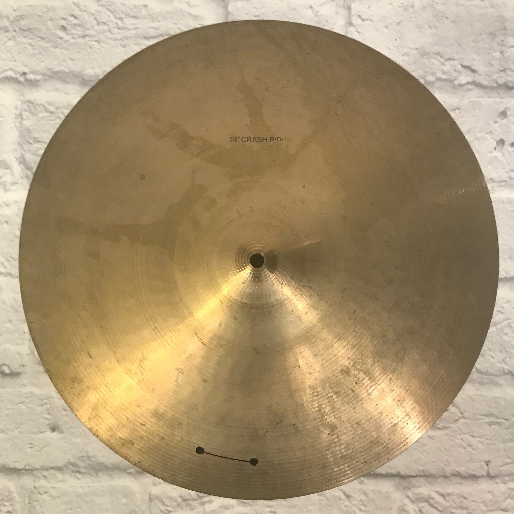 Sabian B20 18 Inch Crash Ride Cymbal w/ Drilled Crack