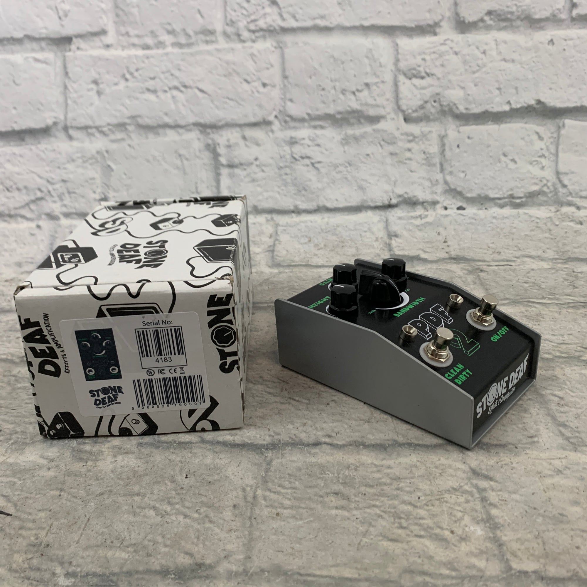 pdf 2 guitar pedal Stone Deaf FX PDF-2 Parametric Distortion