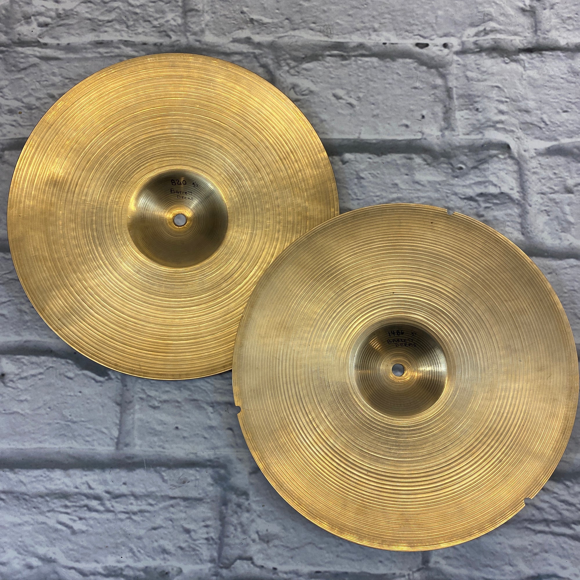 Zildjian Avedis 14in Hi Hats 1970's