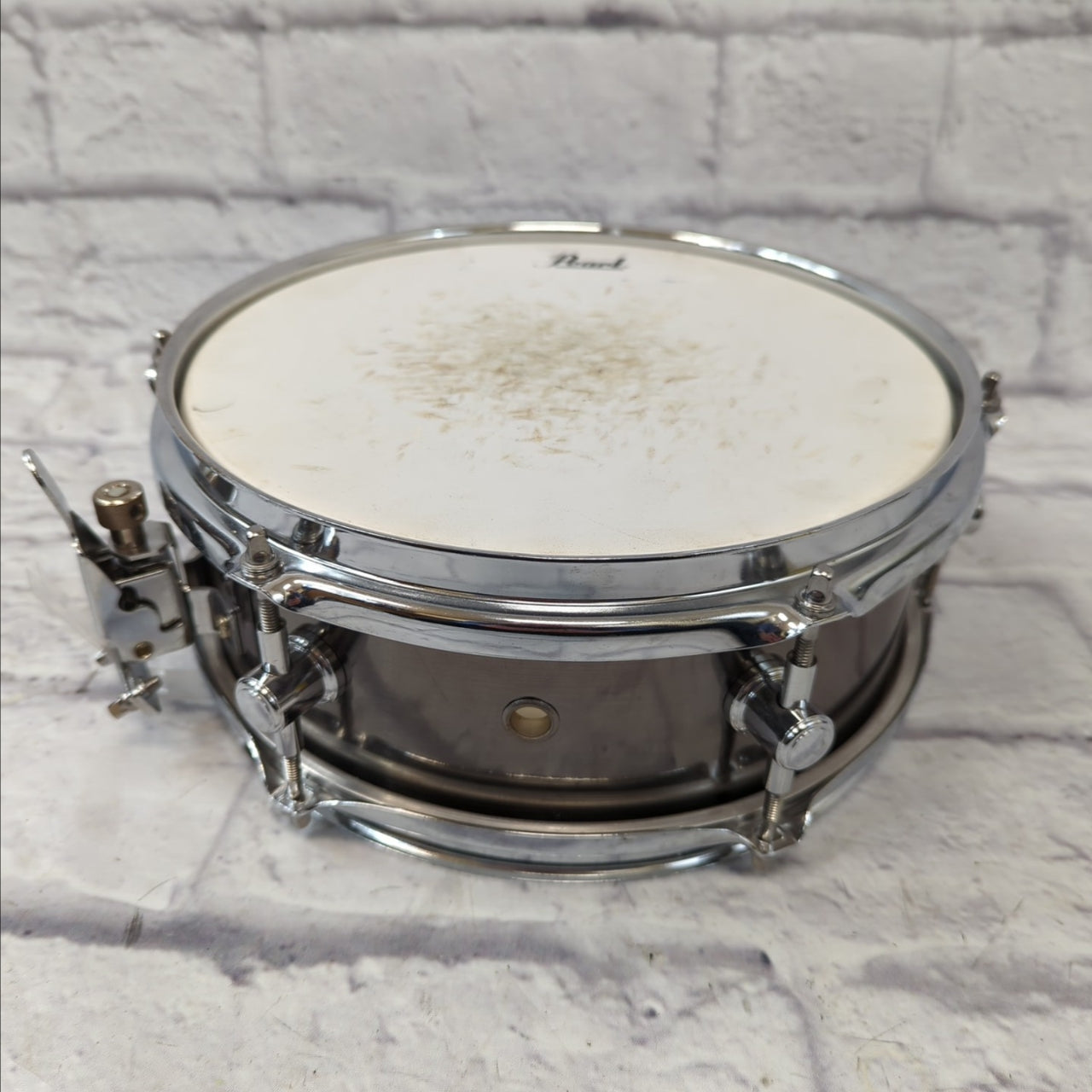 Pearl M80 Brushed Pewter Popcorn Snare