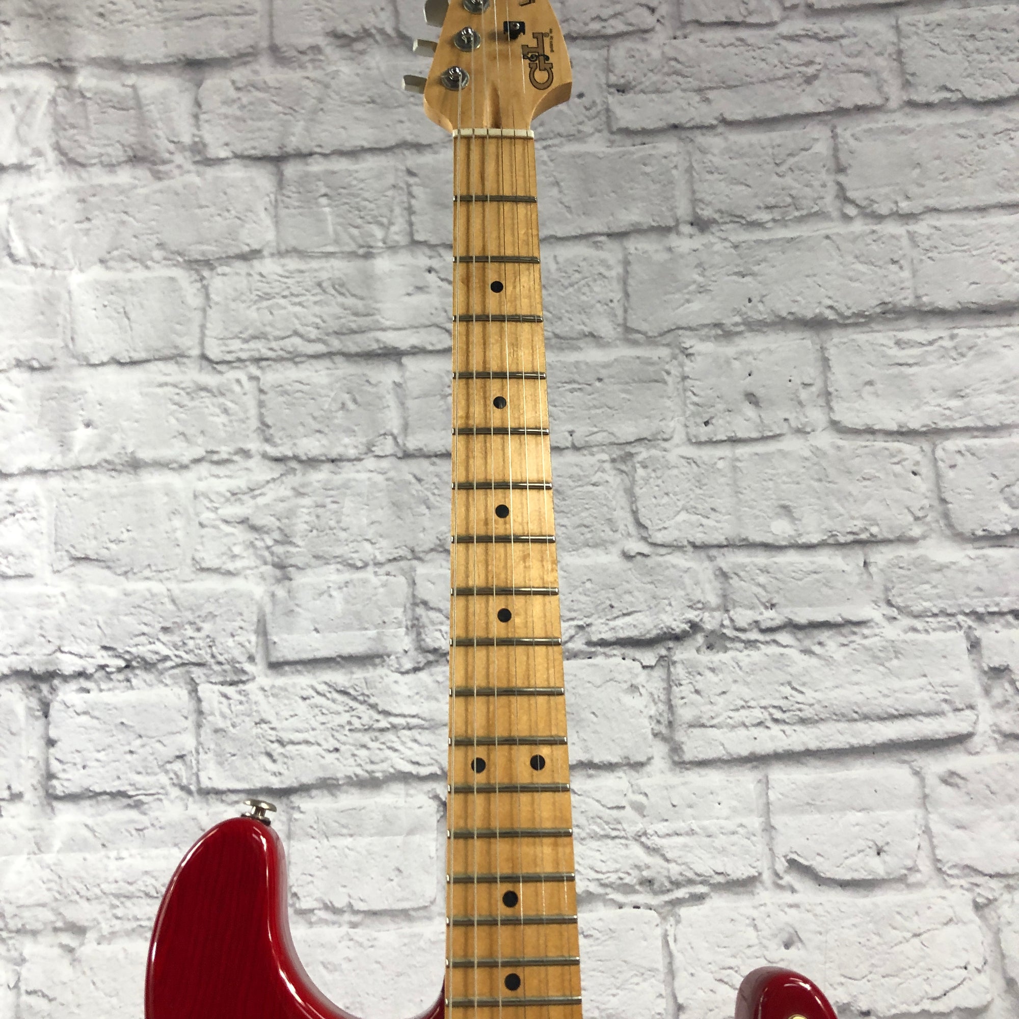 G&L Legacy SSS Trans Red USA Electric Guitar