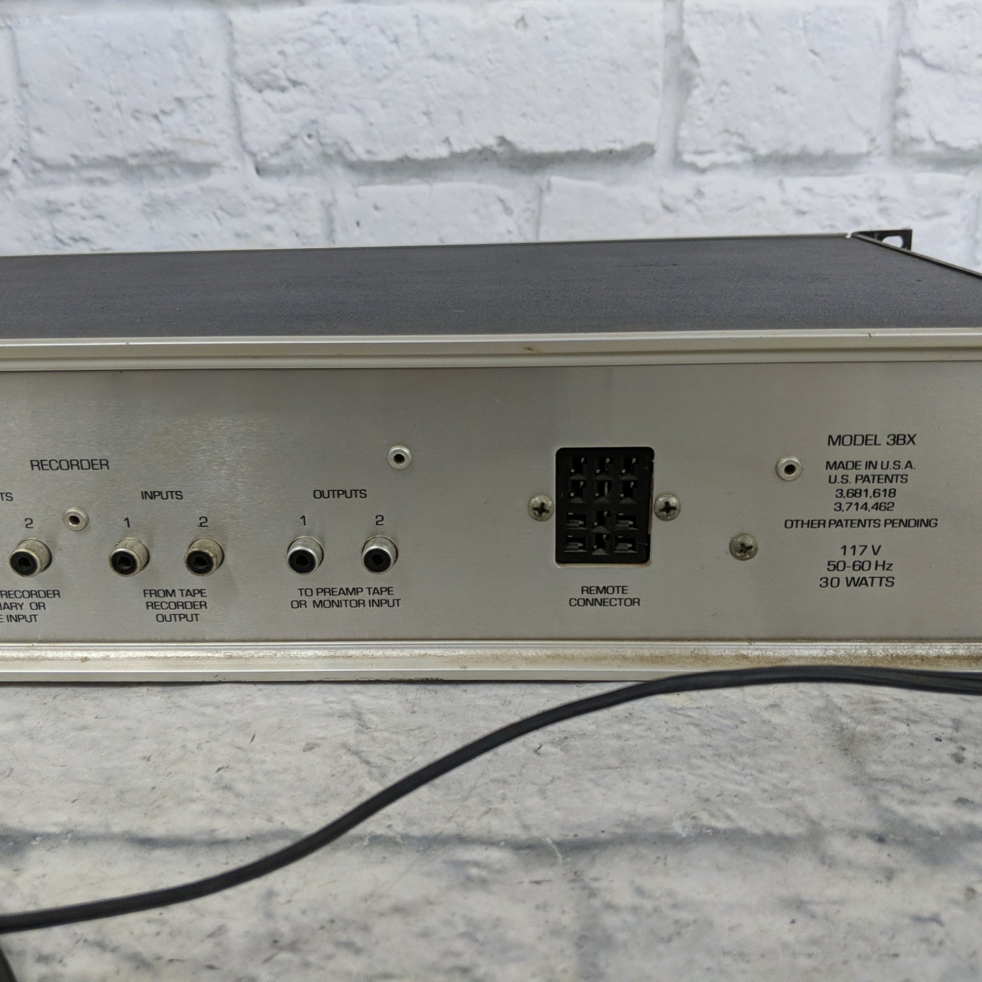 Vintage DBX 3BX 3 Band Dynamic Range Extender 1970s