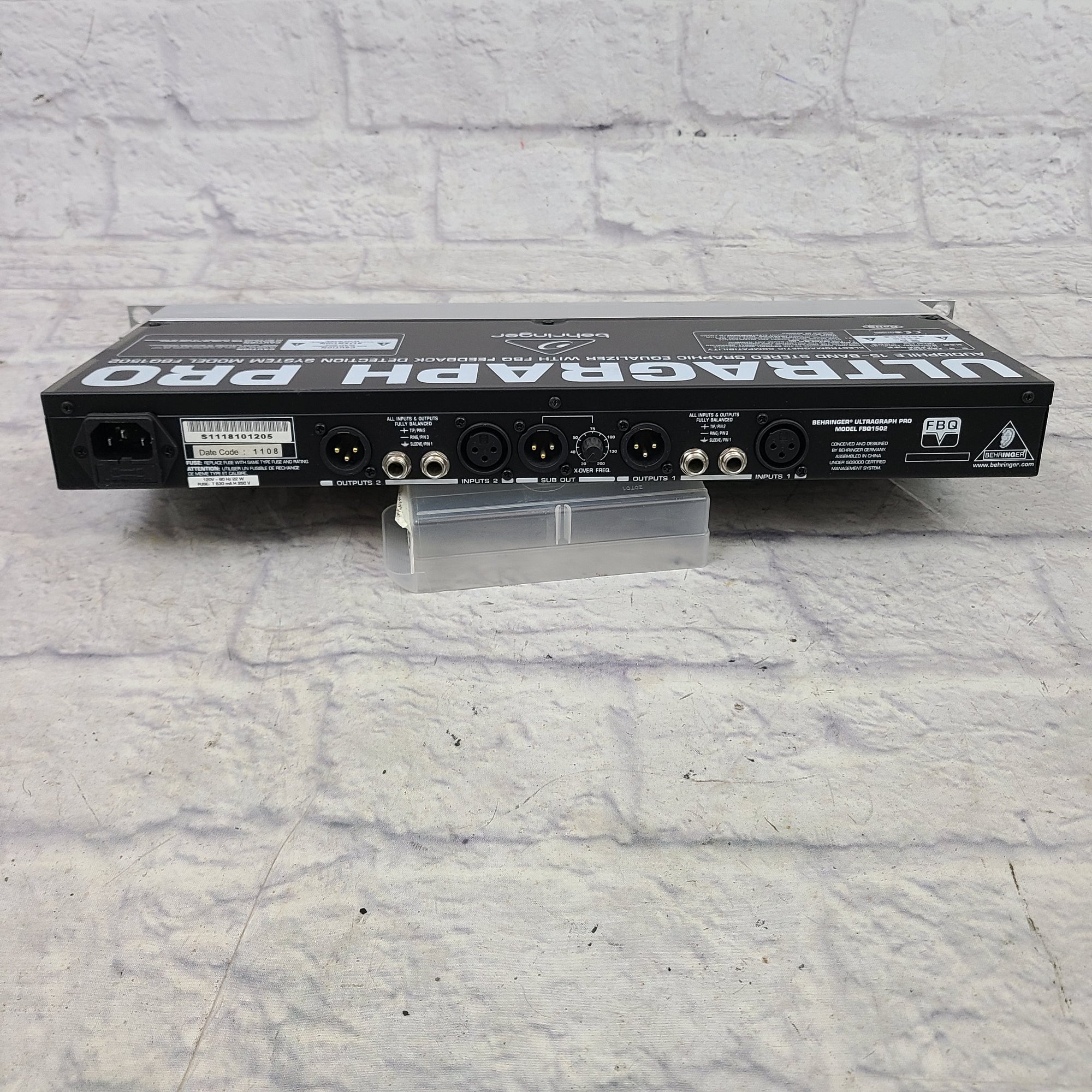 Behringer Ultragraph Pro Home Audio EQ