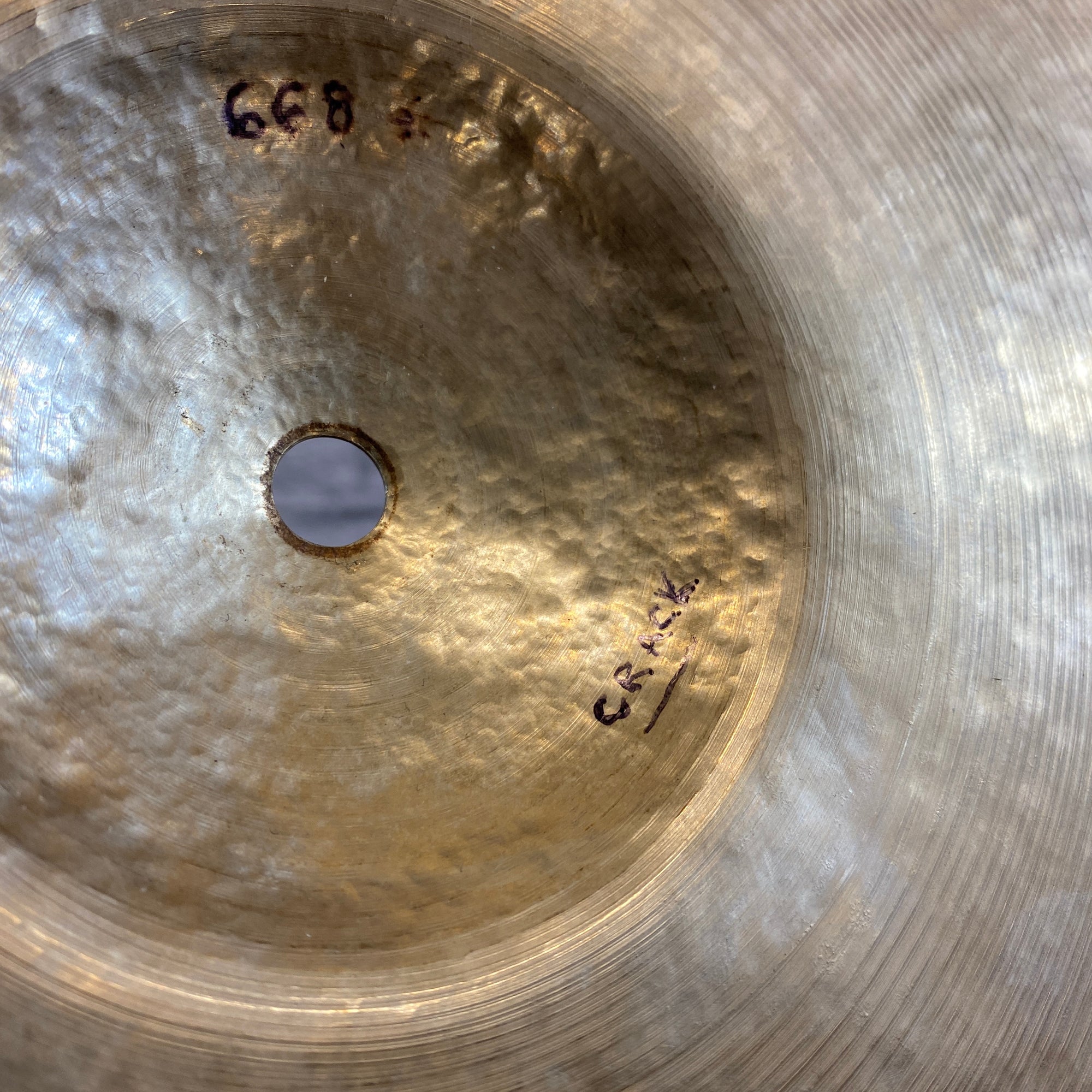 Zildjian Avedis 14in Hi Hat Cymbal 1947-1953