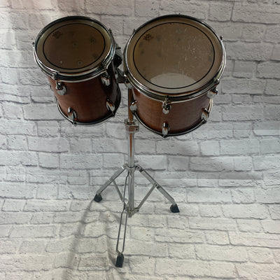 Slingerland Dual Tom Set with Stand