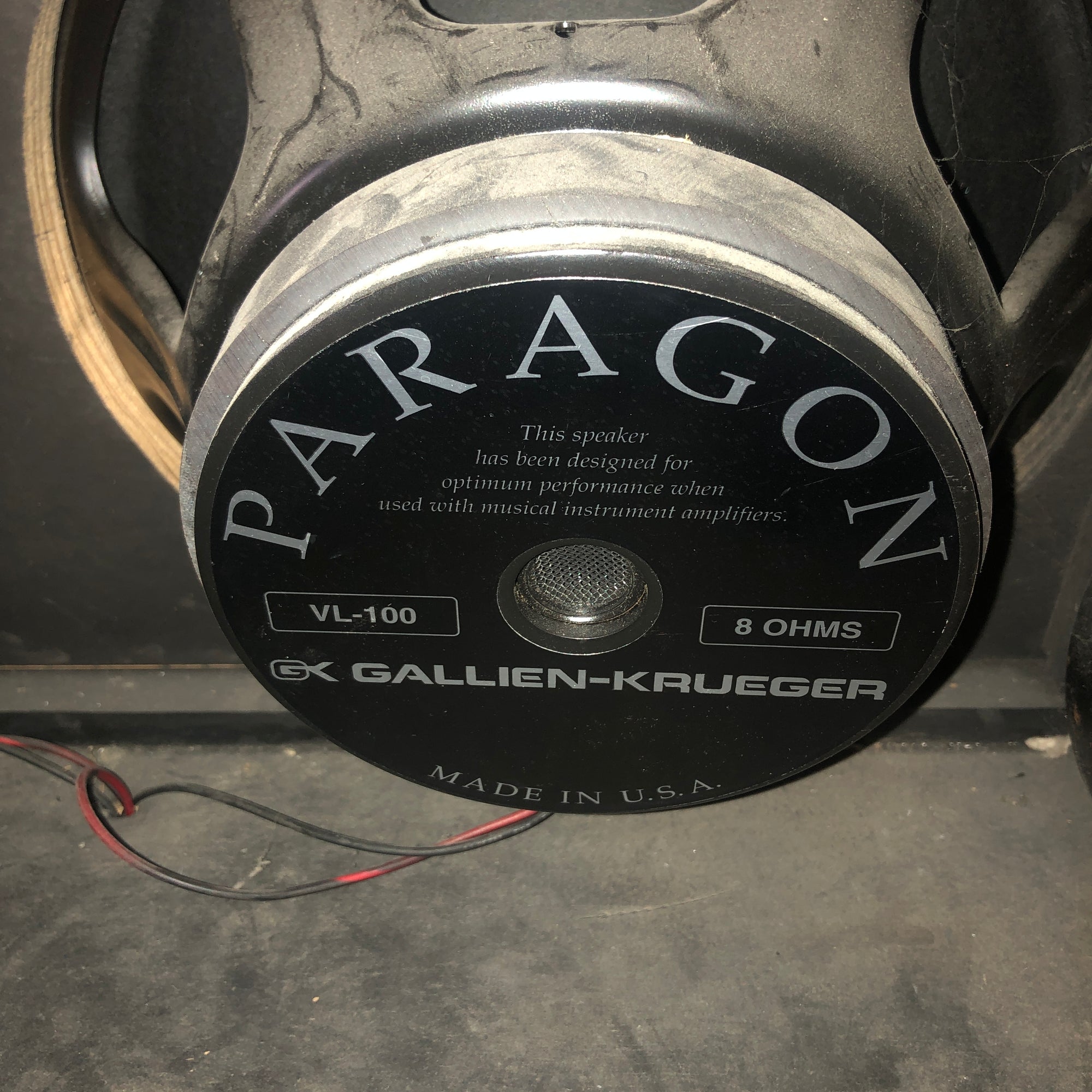 Gallien-Krueger Backline Paragon 4x12 Cabinet