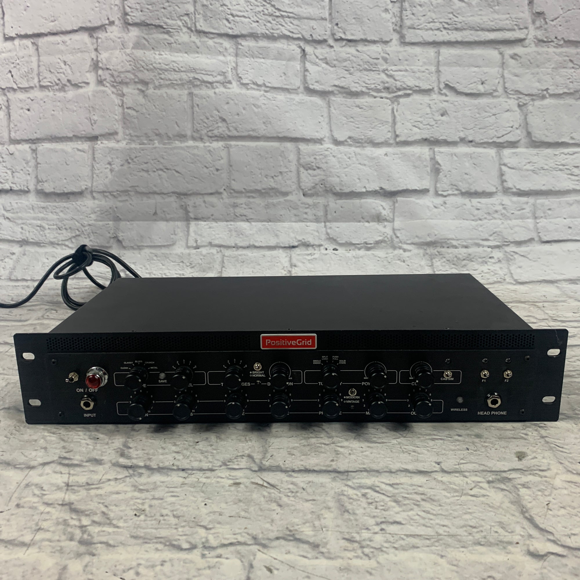 Positive Grid Bias Rack Amplifier Head