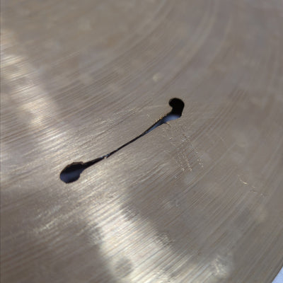 Vintage 1950s Zildjian 18" Crash Ride Cymbal - 1602g