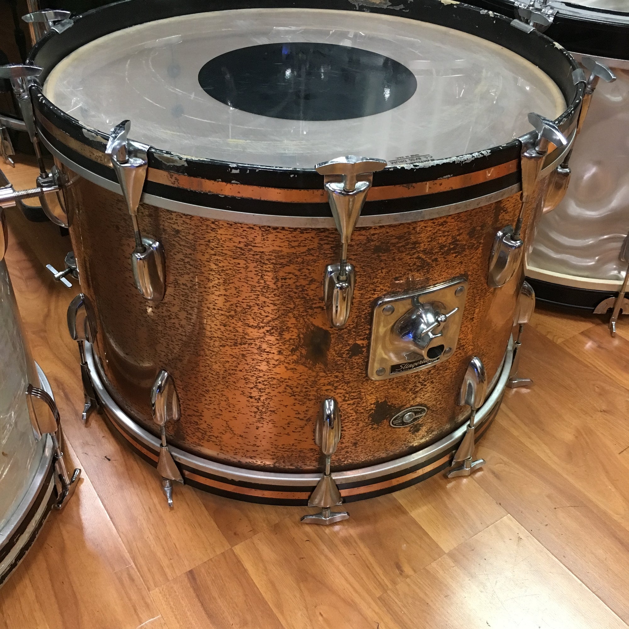 Slingerland Copper 4pc 22/20/16/14