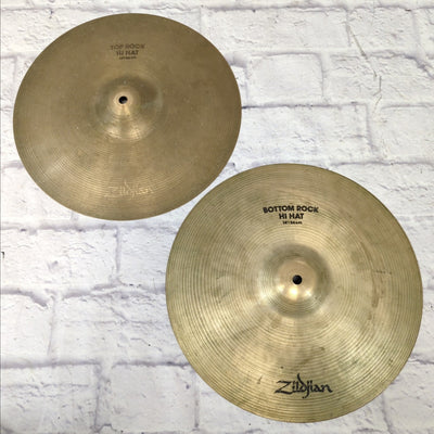 Zildjian 14 Rock Hi Hat Cymbal Pair - Evolution Music