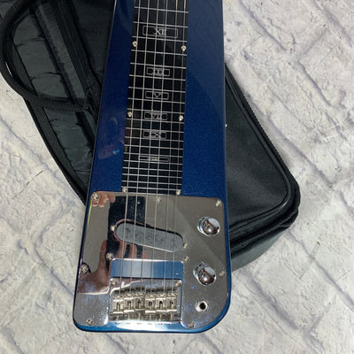 Rogue RLS-1 Lap Steel Metallic Blue w/ Bag & Legs