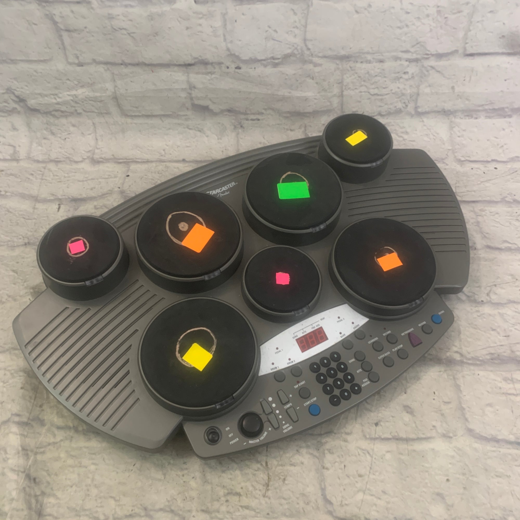 Fender STARCASTER 7 Pad Table Top Drum Pad