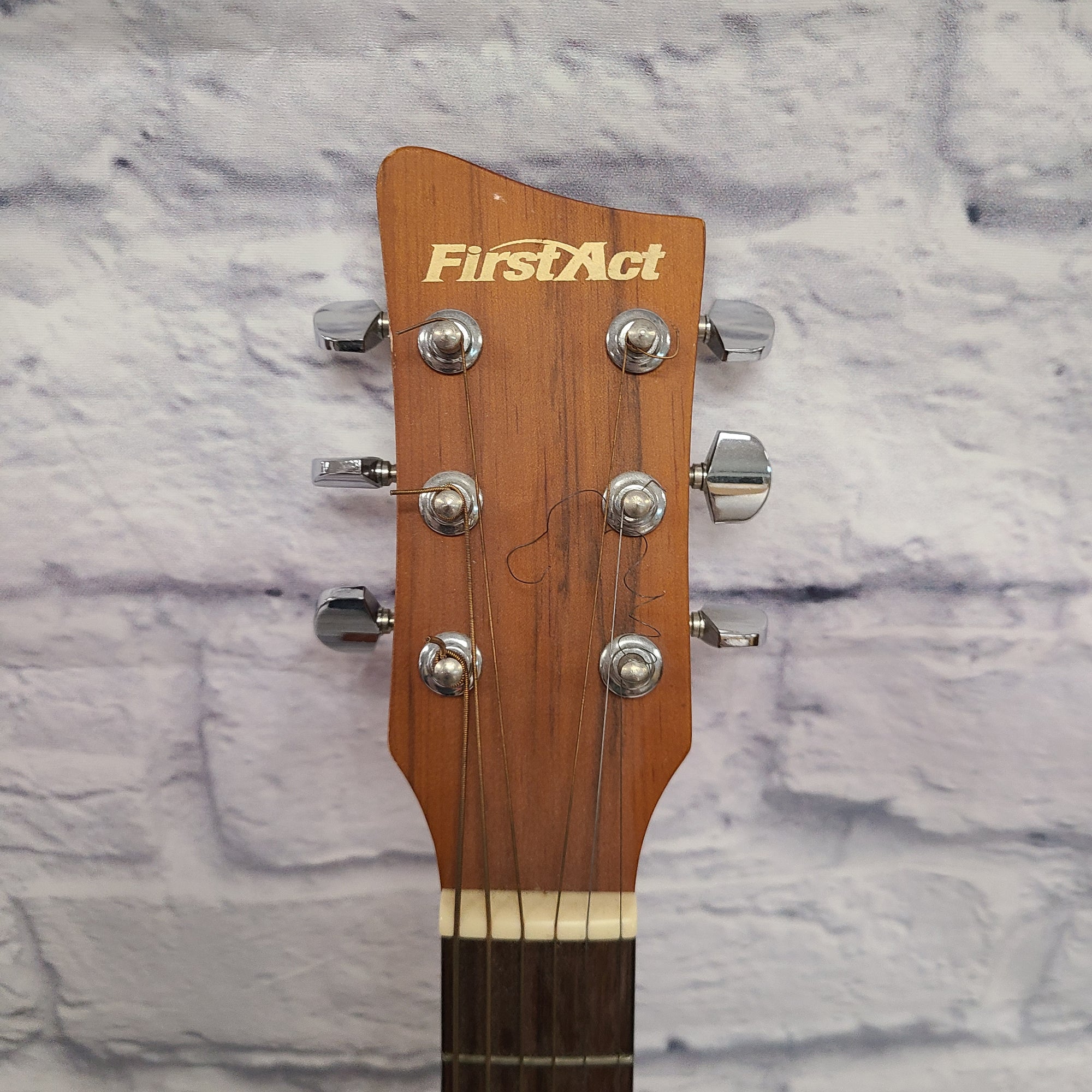 First Act MG 380 Acoustic Dreadnought Guitar AS IS