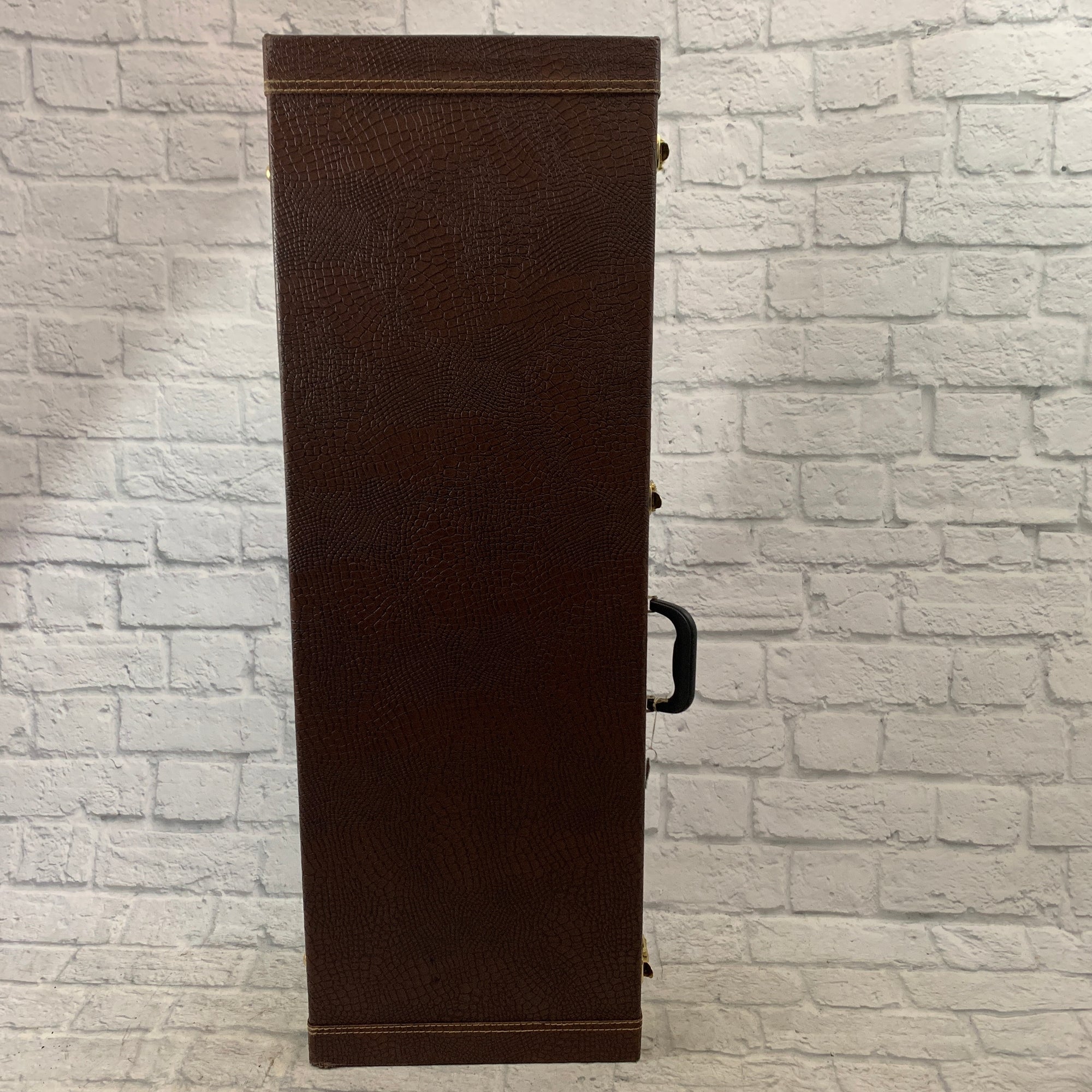 Strongbox Brown Locking Electric Hardshell Case