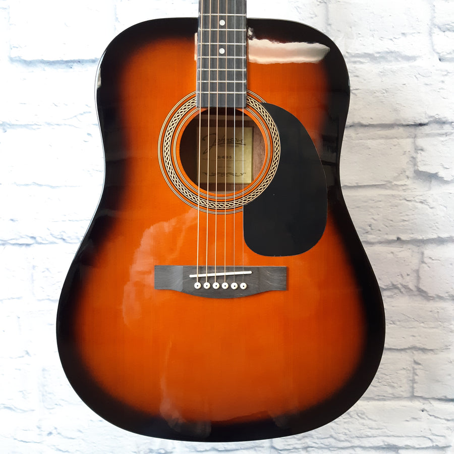 Johnson JG-620-N Acoustic Guitar - Sunburst