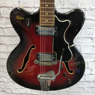 Hofner Vintage 1960s 4600 Verithin Hollow Body Electric Guitar