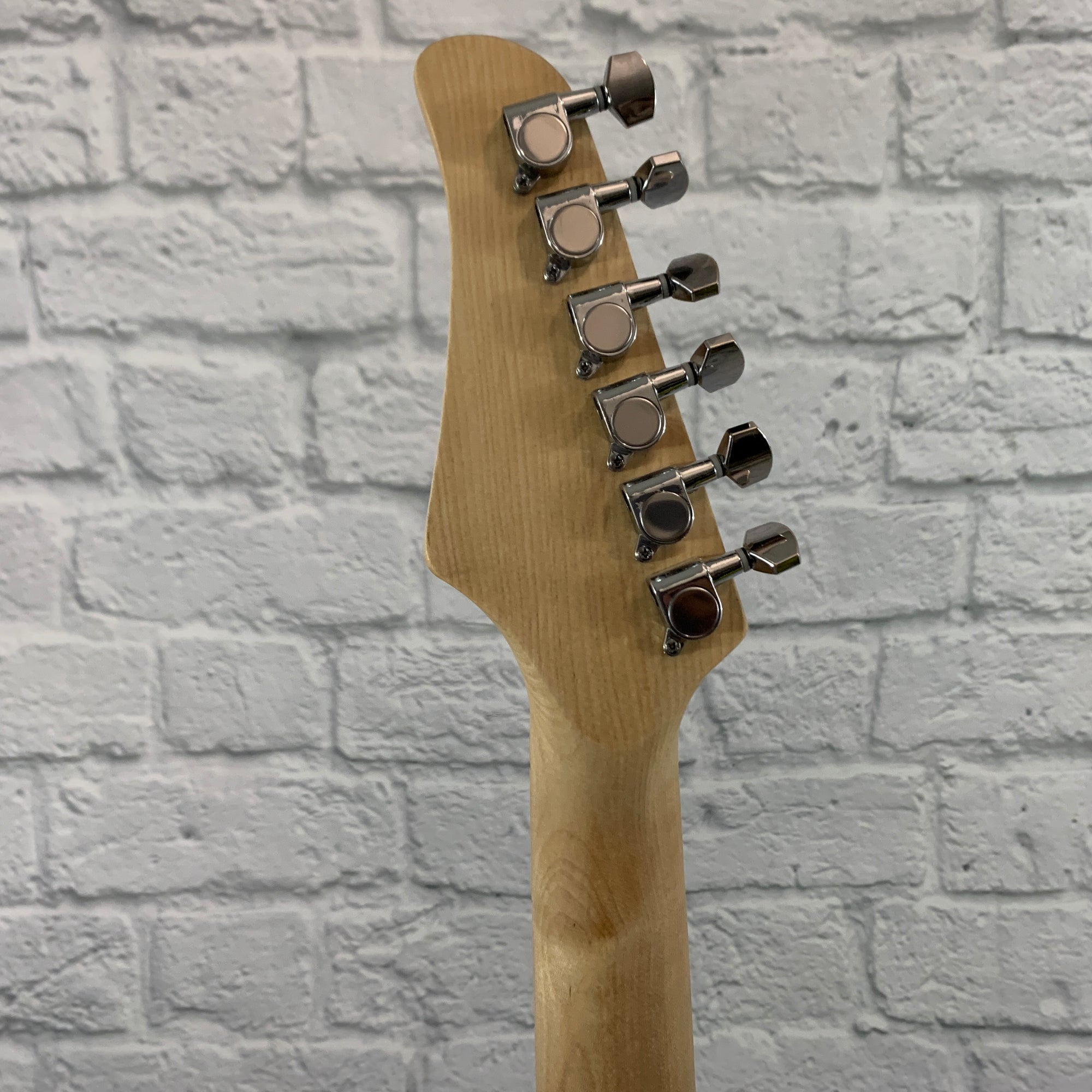 Unknown Tele-Style Electric Guitar - Blue Burst