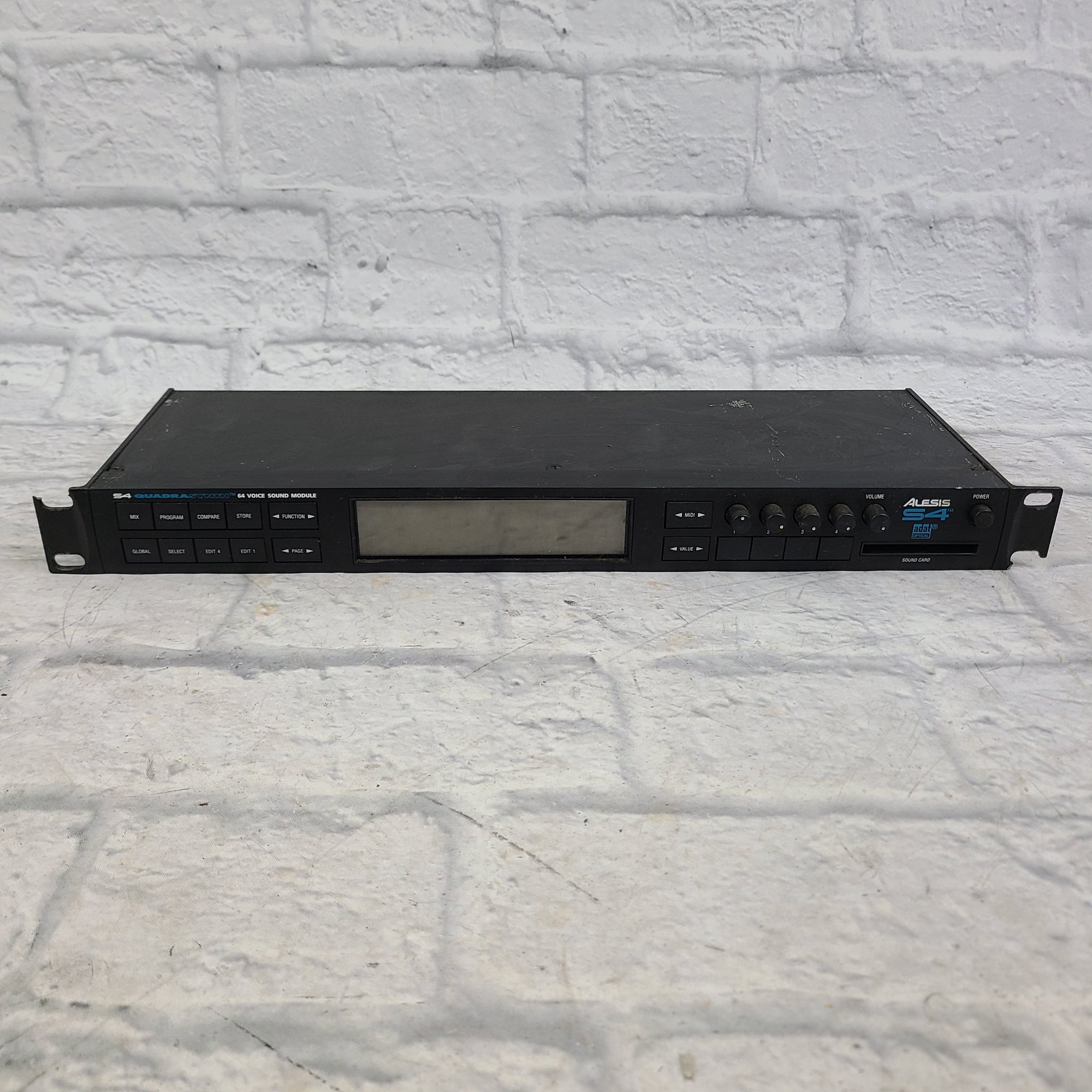 Alesis Quadrasynth S4 Rackmount Synth (no power supply)