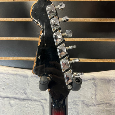 Merlin Vintage Red Baron Semi Hollow Made in Japan Teisco