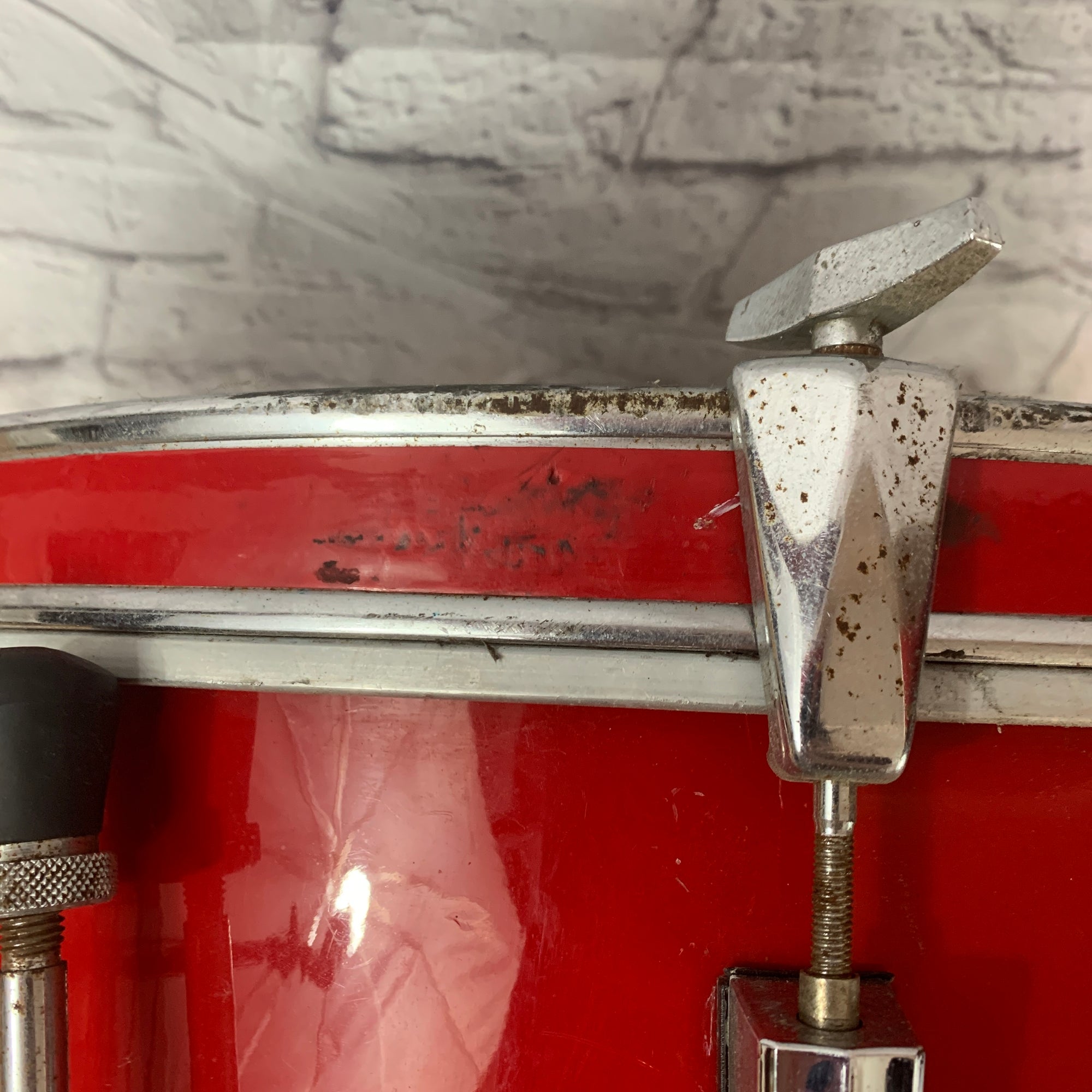 Pearl Export 22 x 16 Red Bass Drum