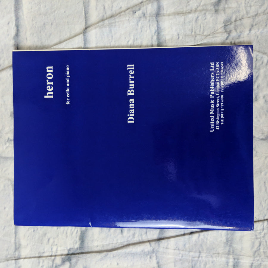 Heron for cello and piano Diana Burrell