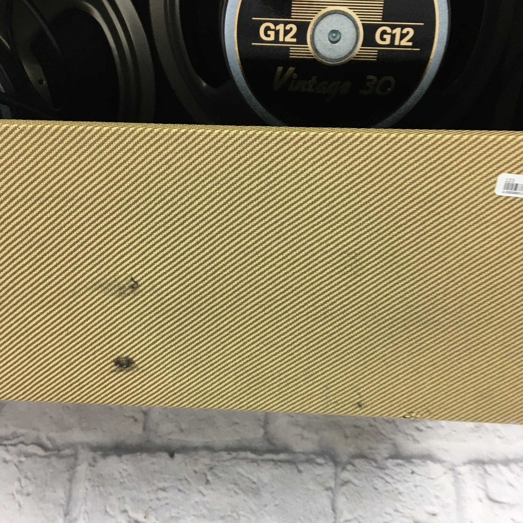 Peavey Classic 50 212 Tweed Guitar Combo Amp with Footswitch