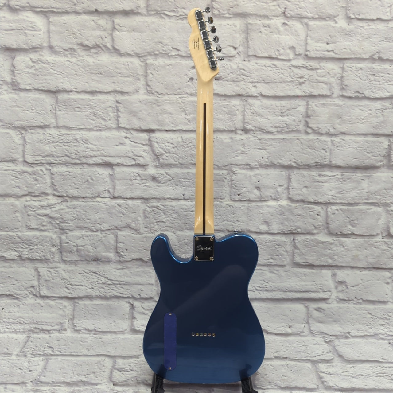 Squier by Fender Paranormal Cabronita Telecaster Thinline Electric Guitar - Lake Placid Blue