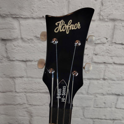 Hofner HI-BB Ignition Violin 4 String Bass Guitar w/ hardcase