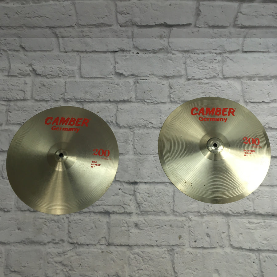 Camber 200 Series 14in Hi Hat Cymbal Pair