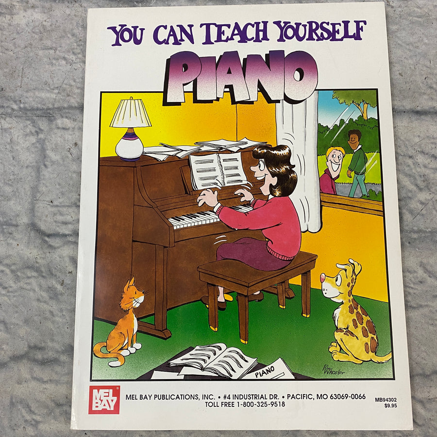 Mel Bay You Can Teach Yourself Piano Book