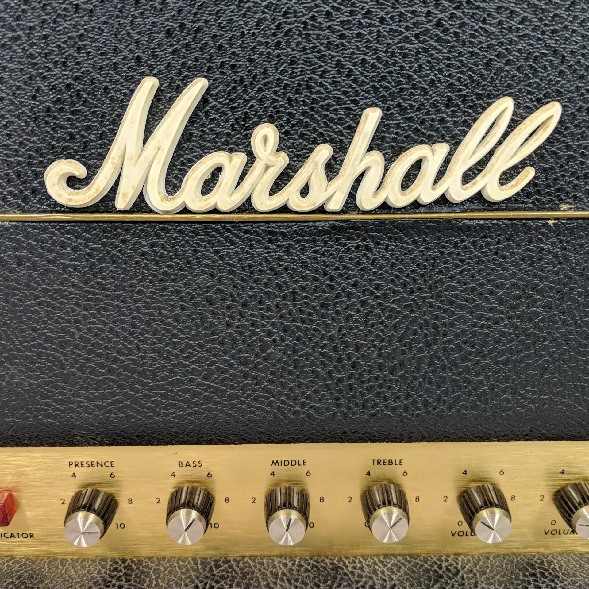 Marshall Super Lead 100 1973 Guitar Head with road case