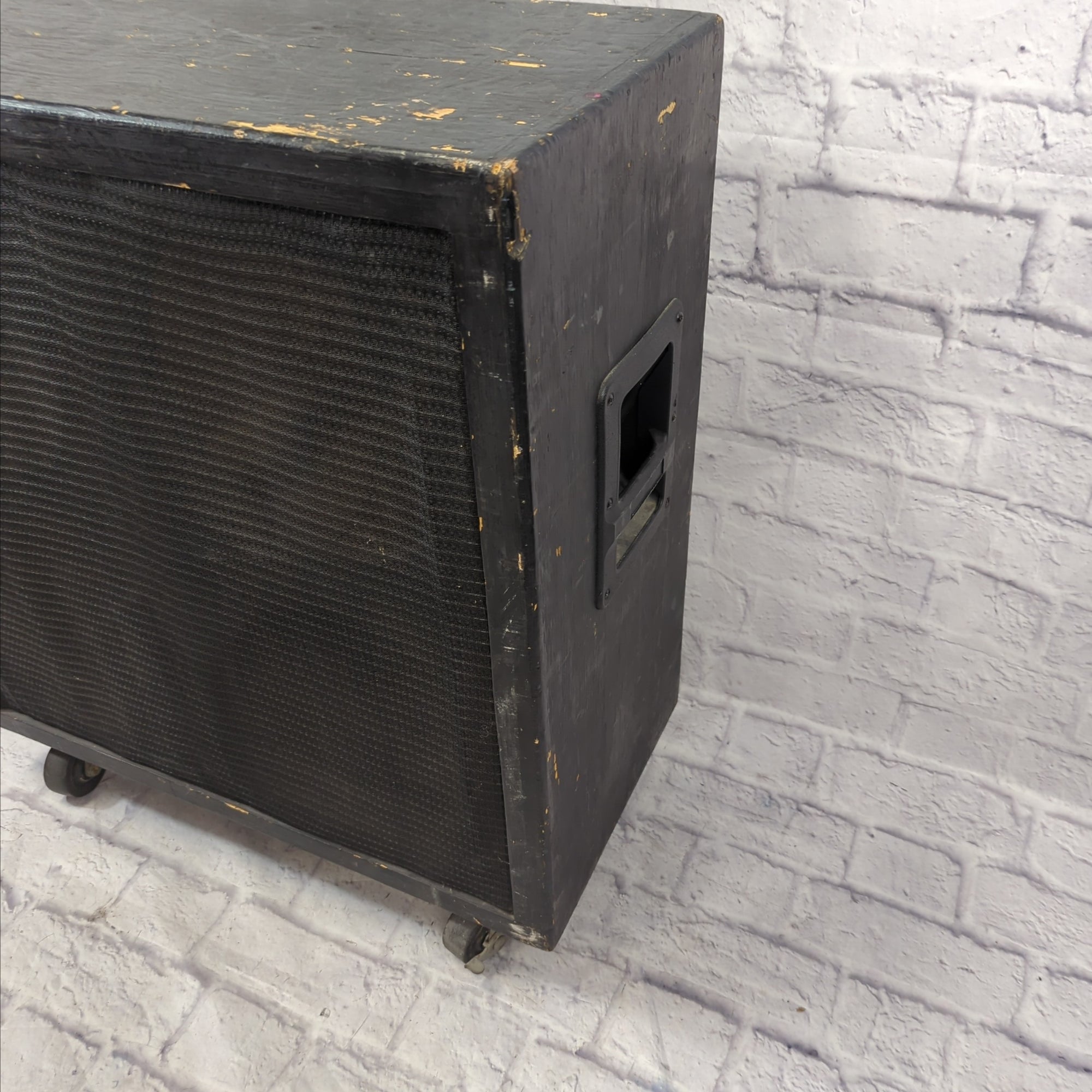 Unknown Unloaded 4x12 Guitar Cabinet with Casters