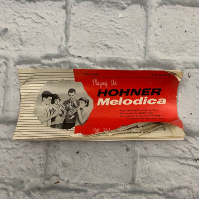 Vintage 1960s Hohner Melodica Piano 26 w/ Case Made In Germany