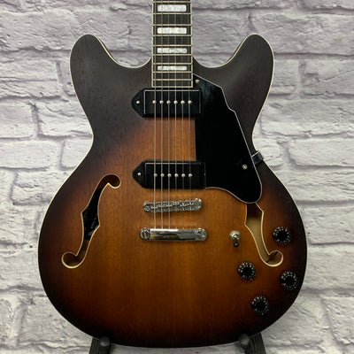 Grote Semi Hollow Satin Sunburst