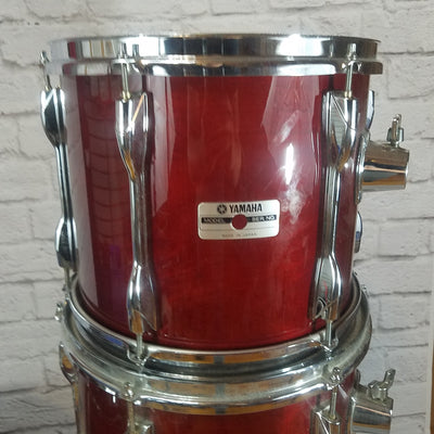 Yamaha Recording Custom 5 Piece Drum Kit 1980s MIJ - 12 13 16 22 14x6.5