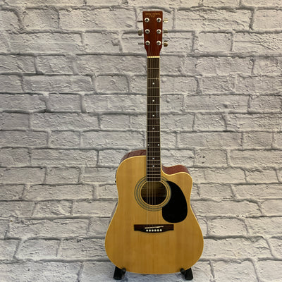 New York Pro NY-977 CE Acoustic Guitar Natural