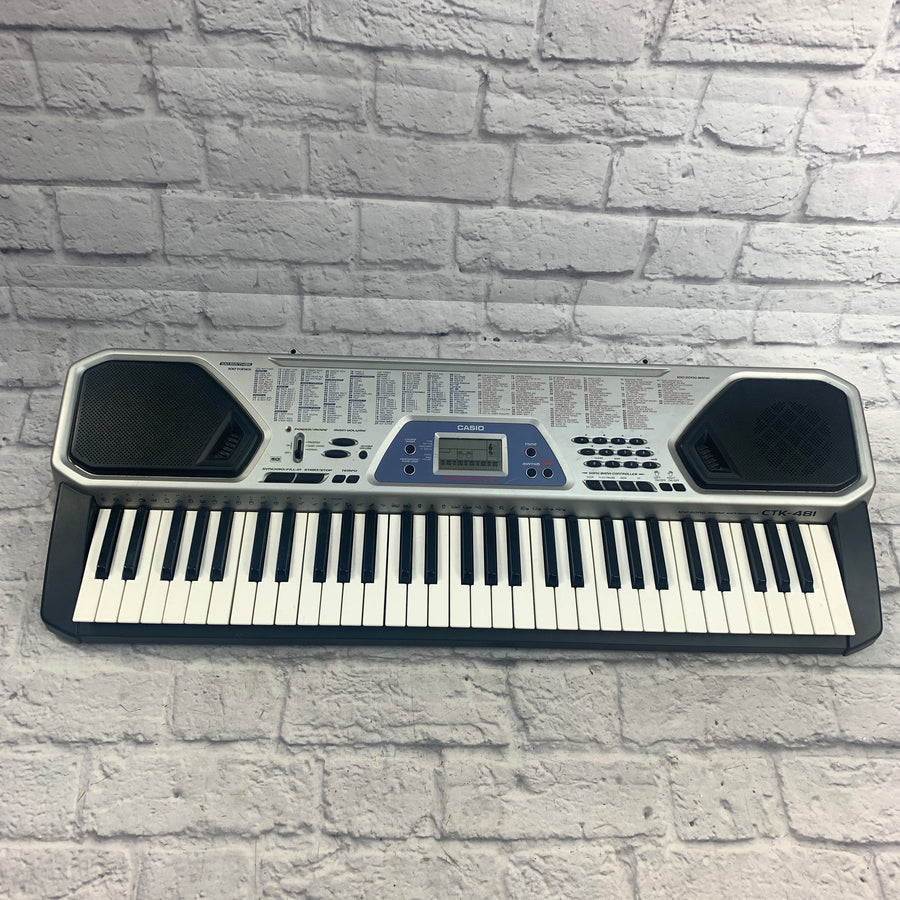 Casio CTK481 61 Key Electronic Keyboard