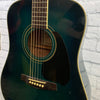 Ibanez PF5N Acoustic Guitar Green Burst