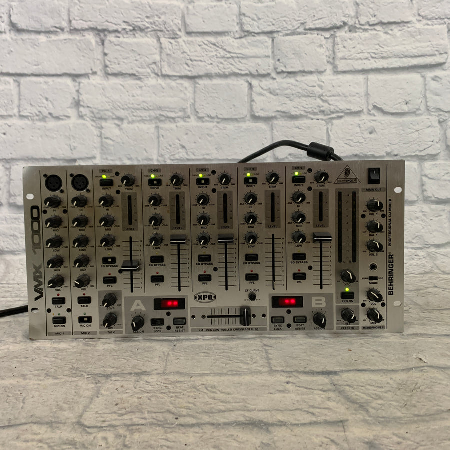 Behringer VMX 1000 DJ Mixer AS IS