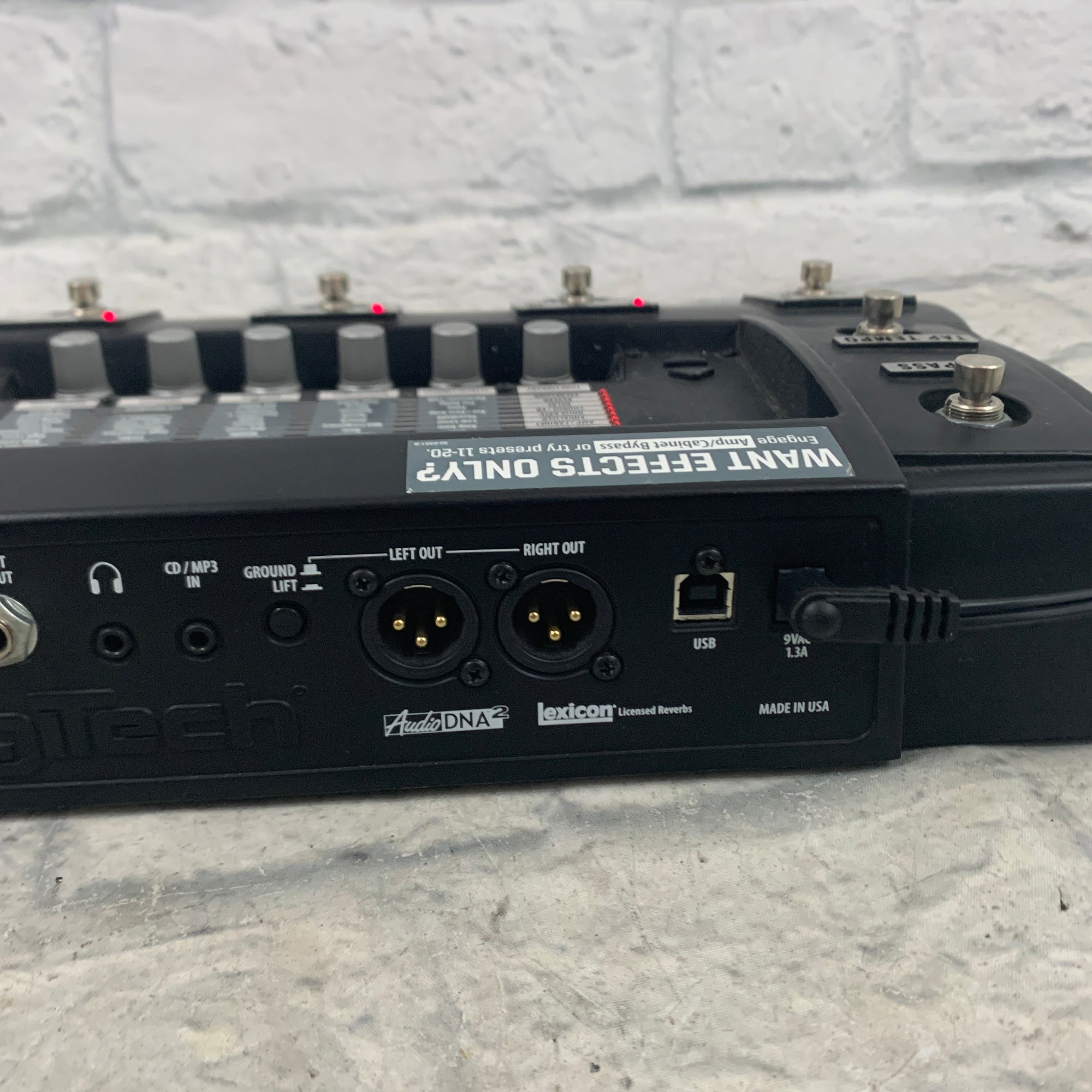 Digitech RP-500 Multi-Effects Integrated Switching System