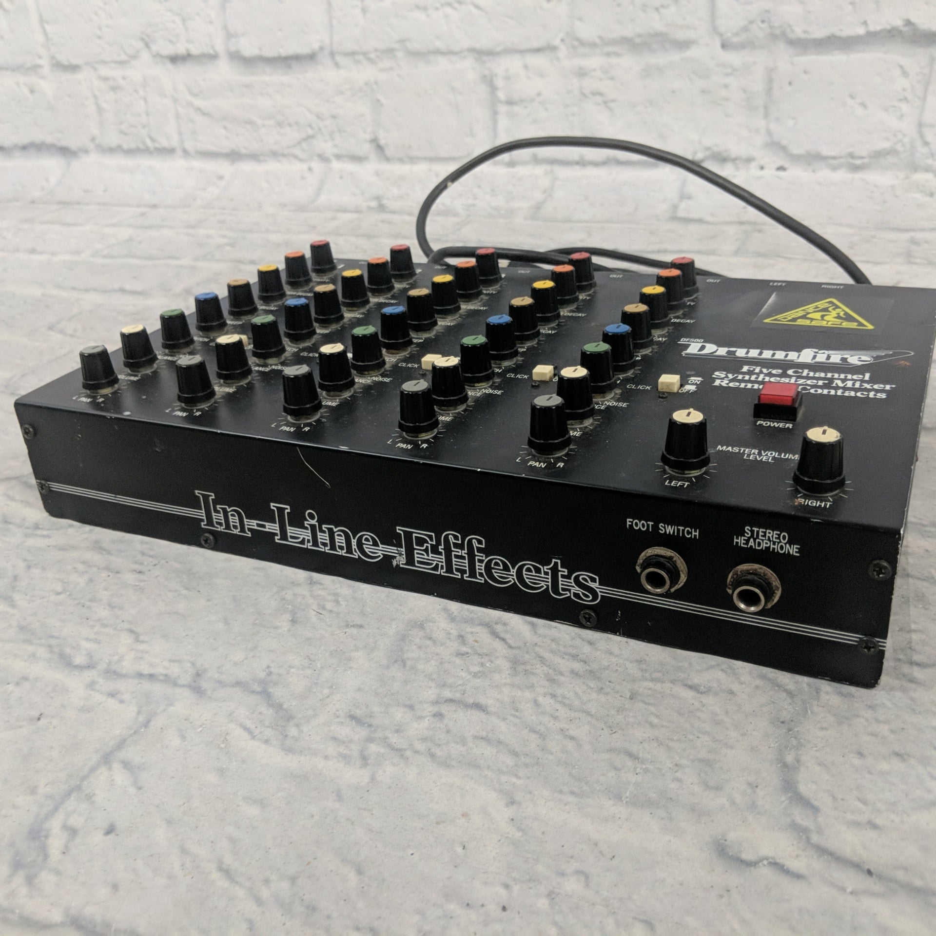 Drumfire DF500 analog drum synthesizer/trigger module