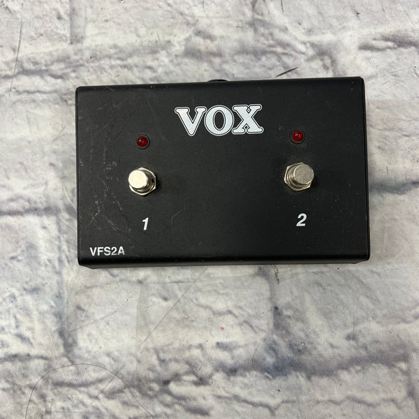 Vox 2 Button Footswitch Evolution Music