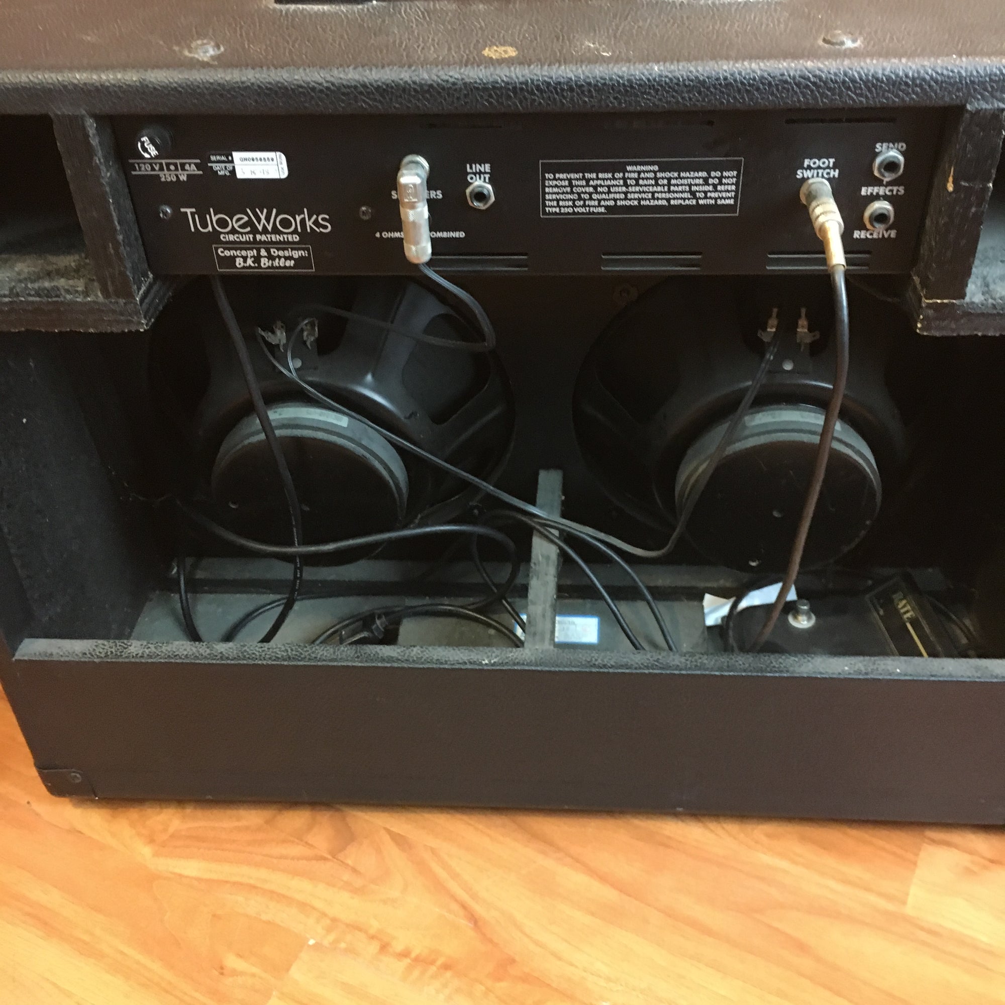 BK Butler Tube Works Dual 12 7100 Combo Amp