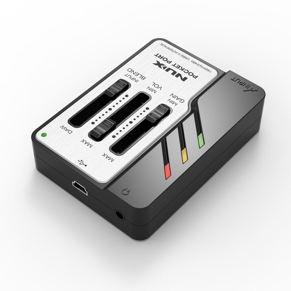 NuX Pocket Port Guitar USB Audio Interface